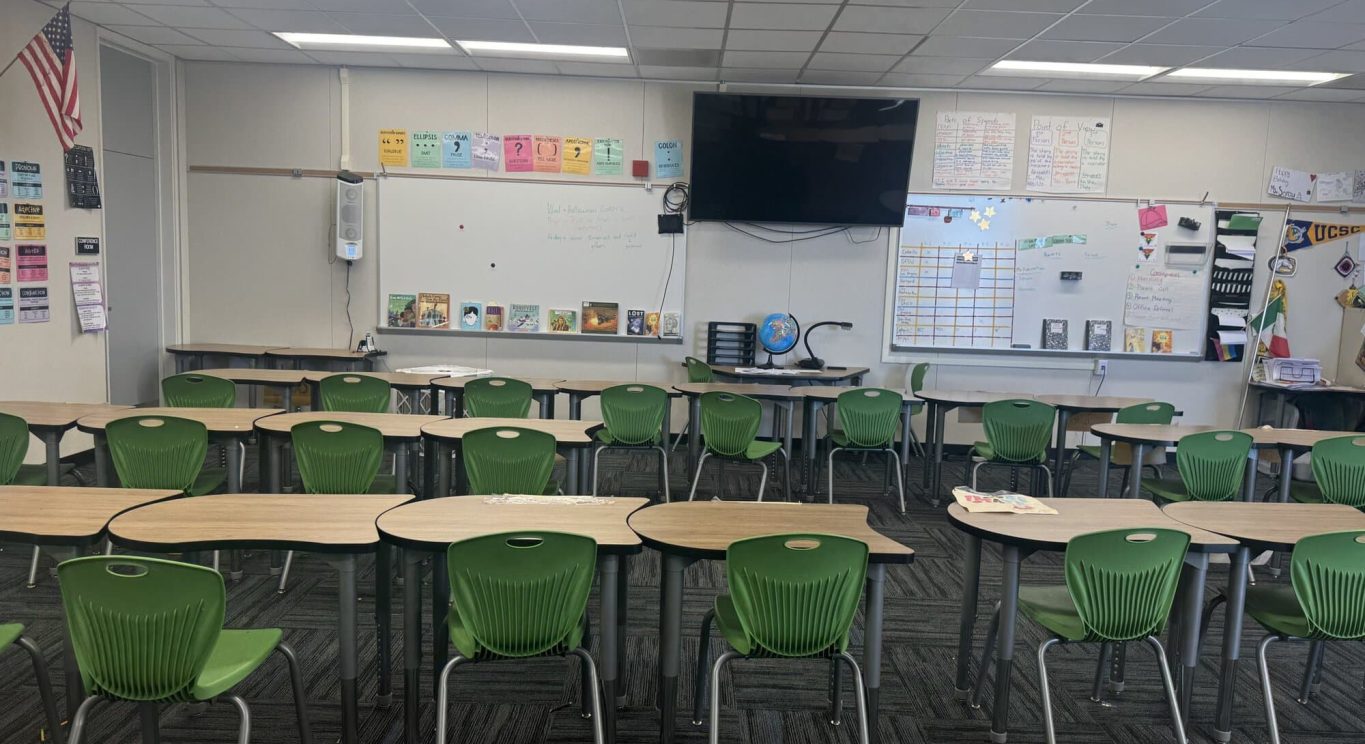 middle school classroom